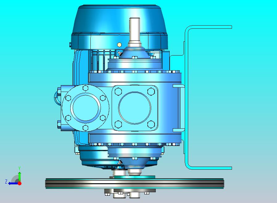 带模型树的挖掘机