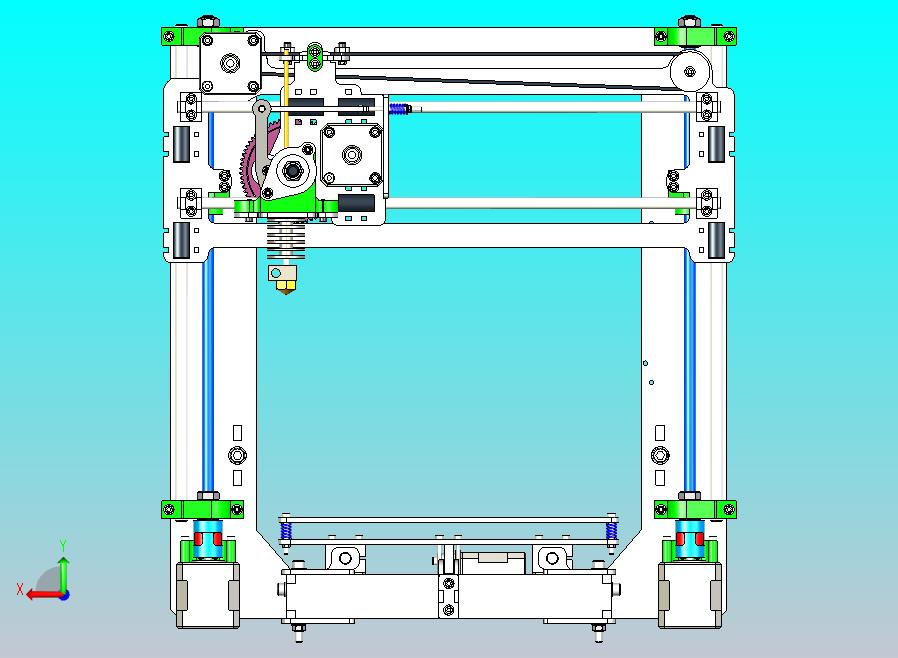 3D打印机模型-拉各斯 i3.2 LASERCUT