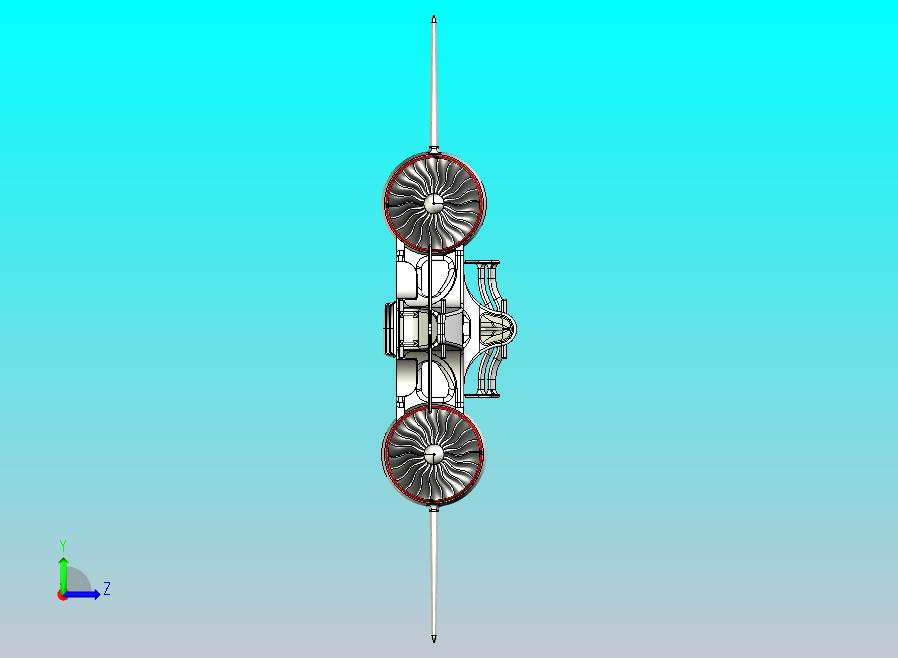 概念飞机3D模型
