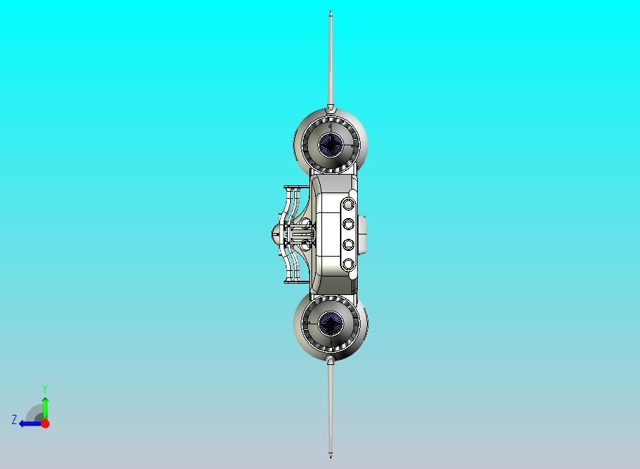 概念飞机3D模型