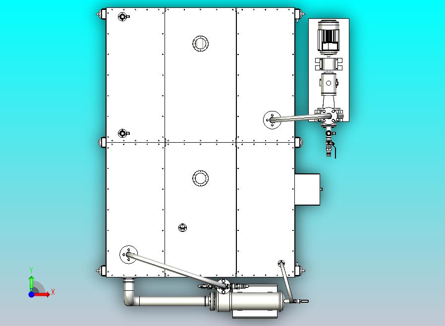 电解液净化站（非标管道设计）