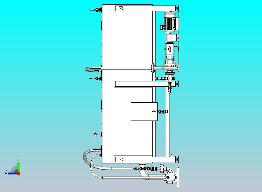 电解液净化站（非标管道设计）
