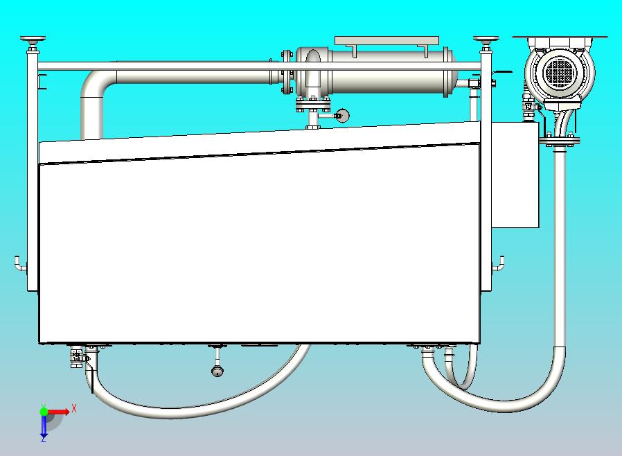 电解液净化站（非标管道设计）