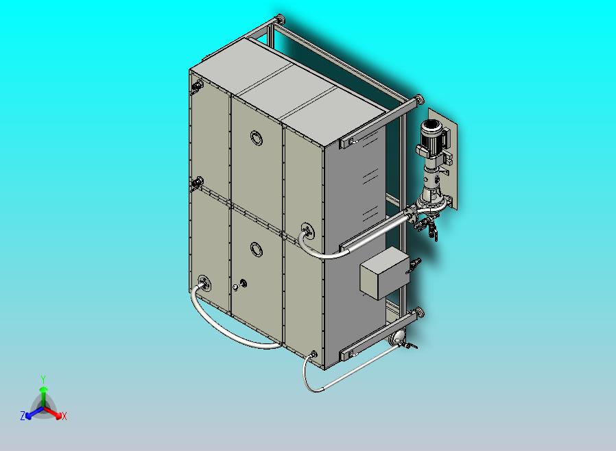 电解液净化站（非标管道设计）