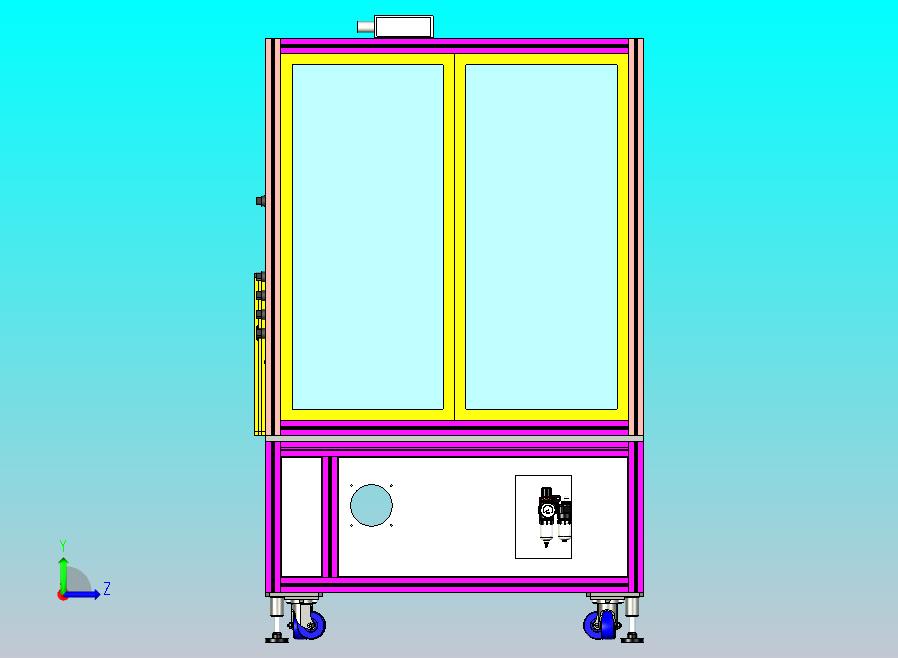 电路板五轴点胶机模型