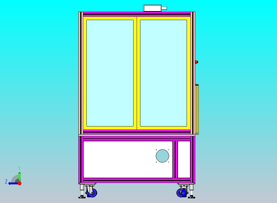 电路板五轴点胶机模型