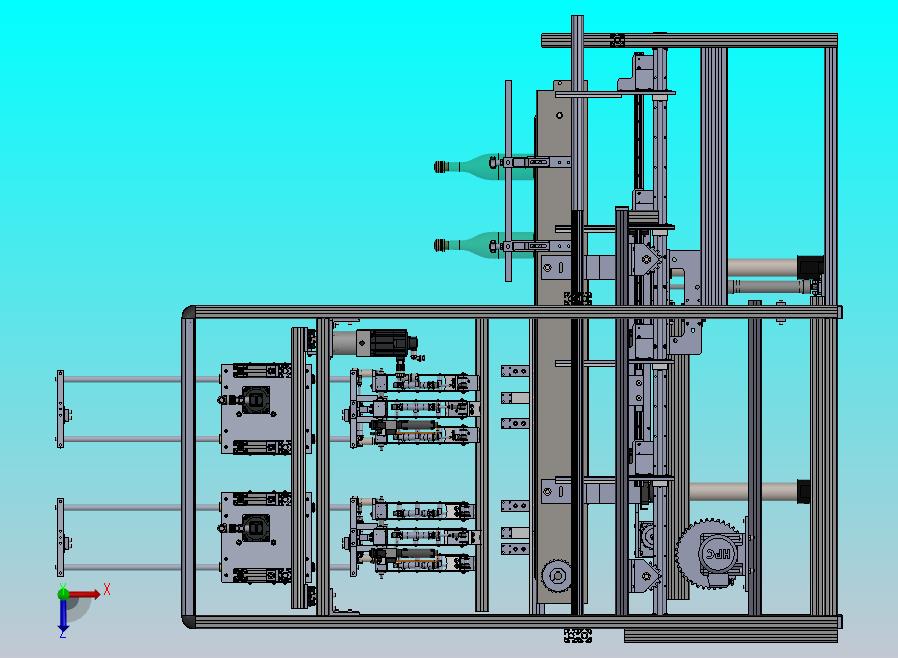 酒瓶纸盒折盒机