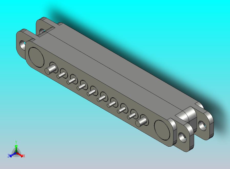 10针Pogo Pin连接器