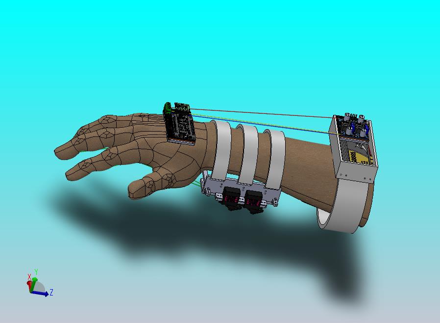 伺服电机手动驱动