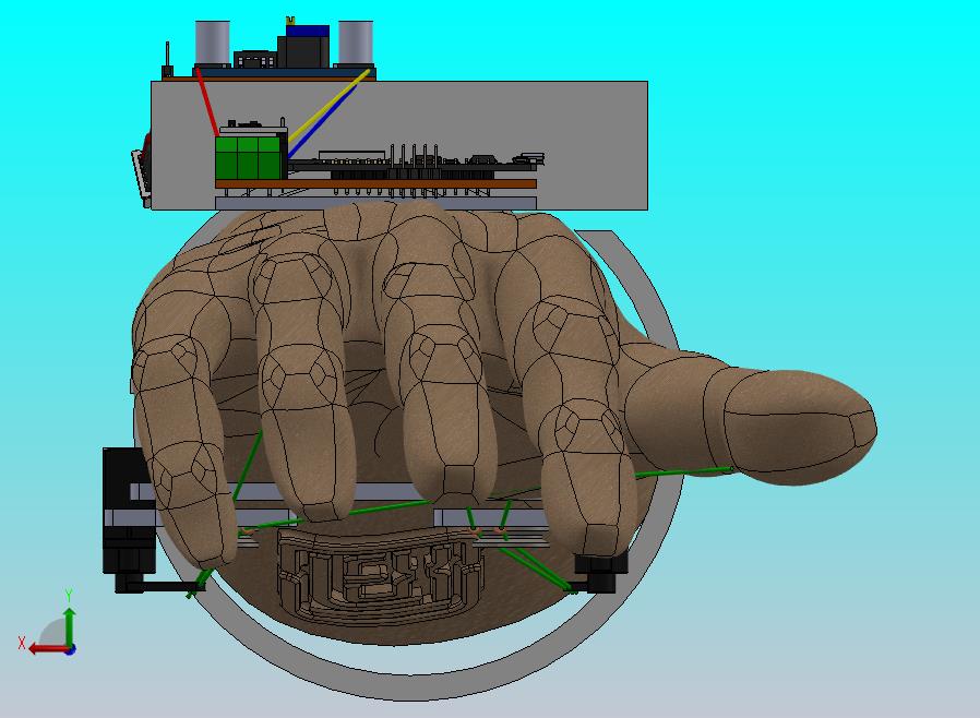 伺服电机手动驱动