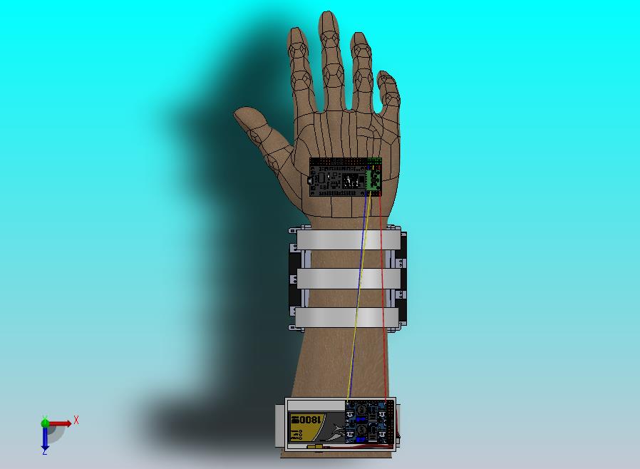 伺服电机手动驱动