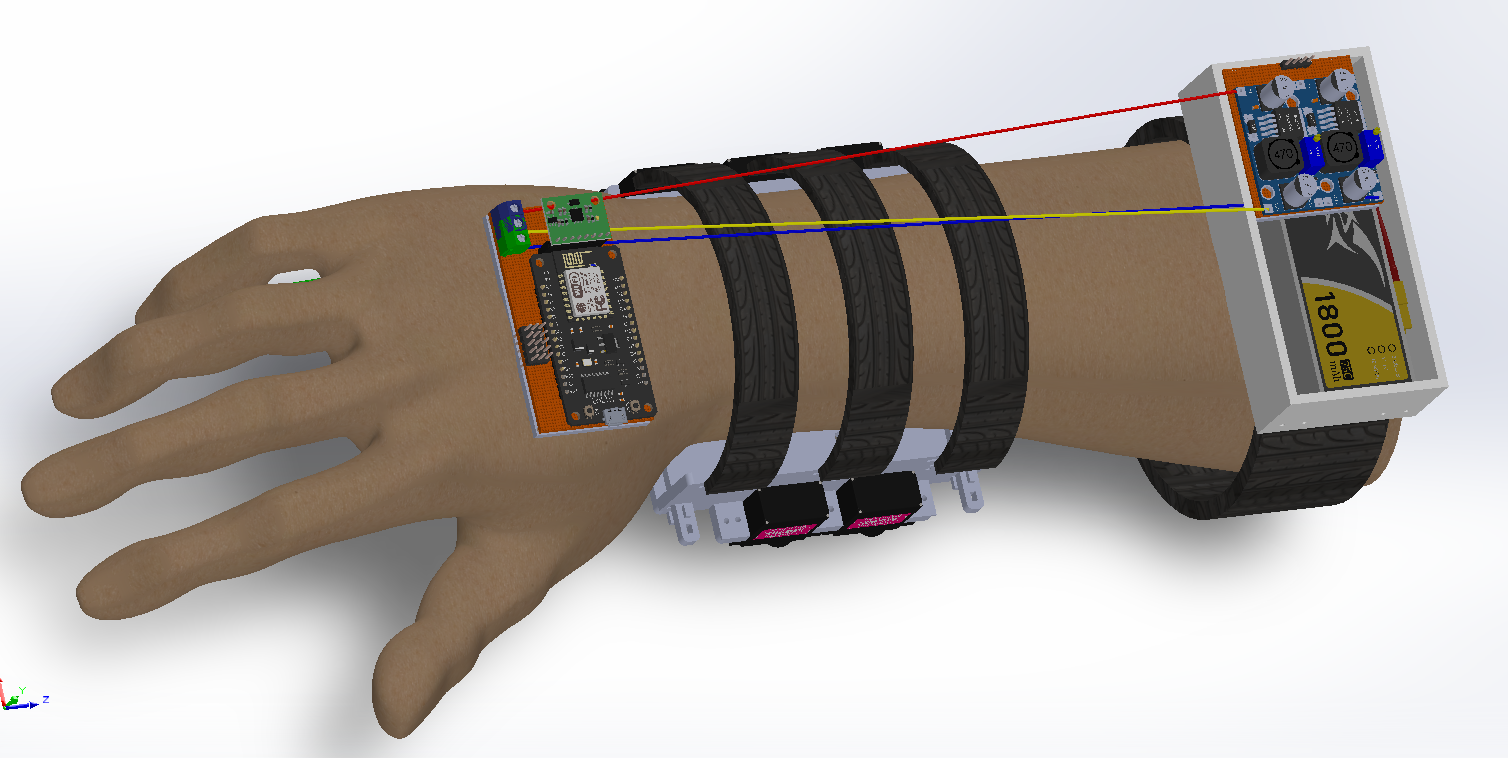 伺服电机手动驱动