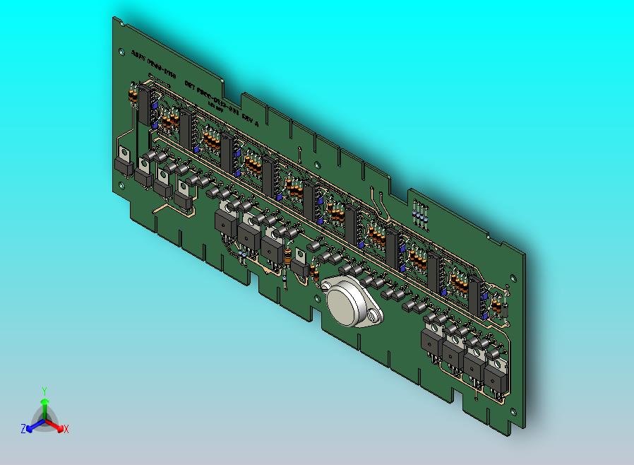 填充弹球驱动器板
