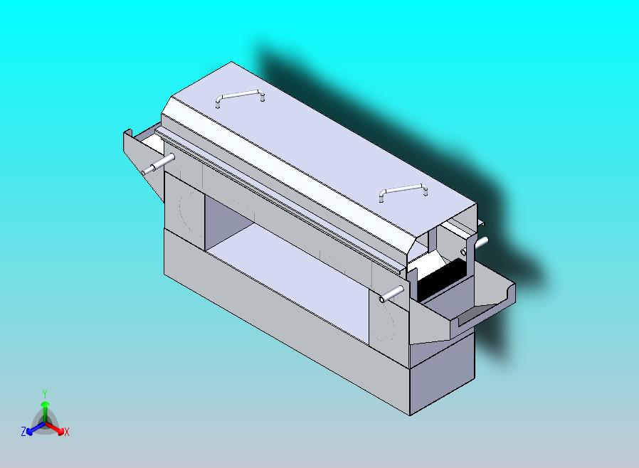 2米铝型材冷却水箱