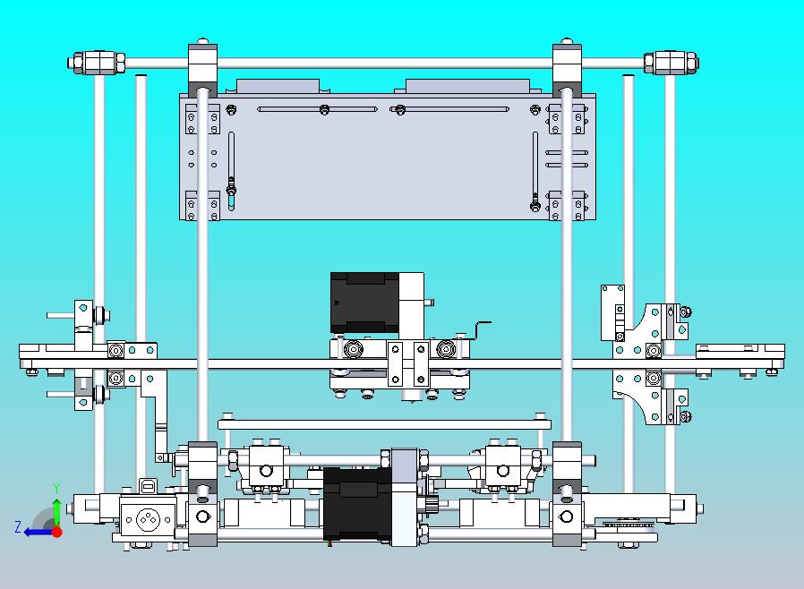 3D立体打印机（SW模型）