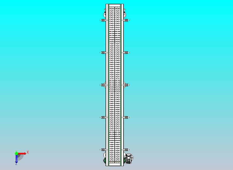 3m双顶链板输送机