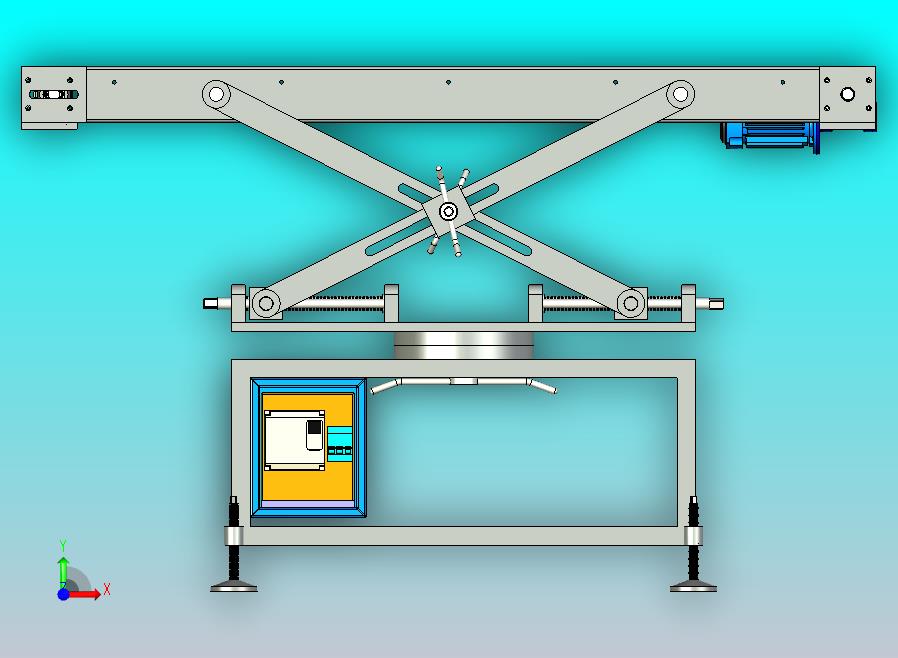 可调皮带输送机