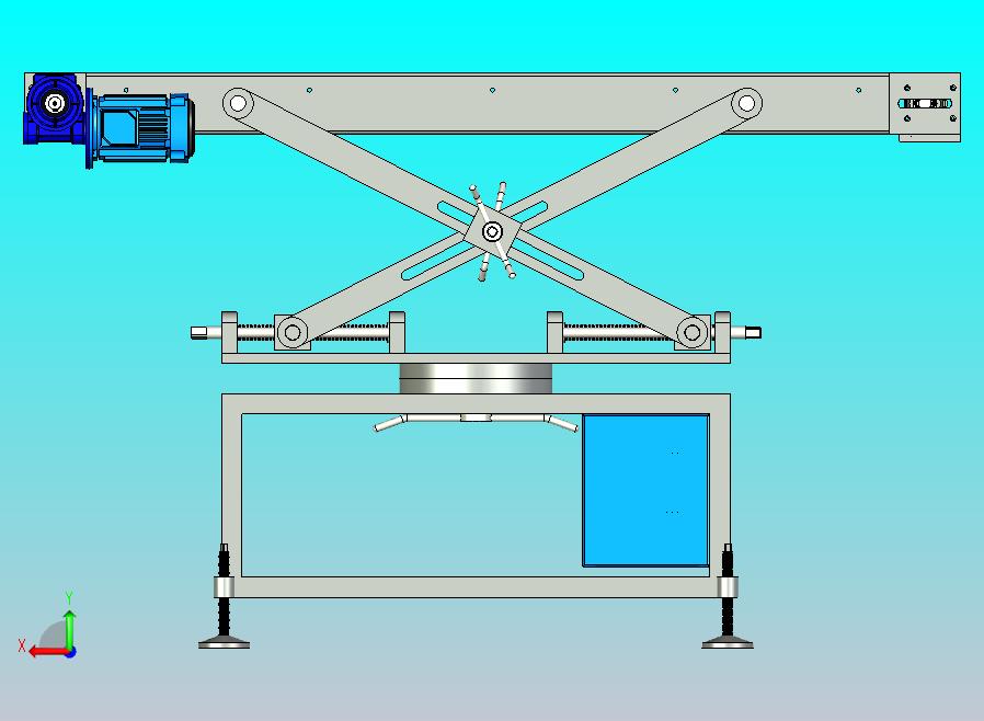 可调皮带输送机