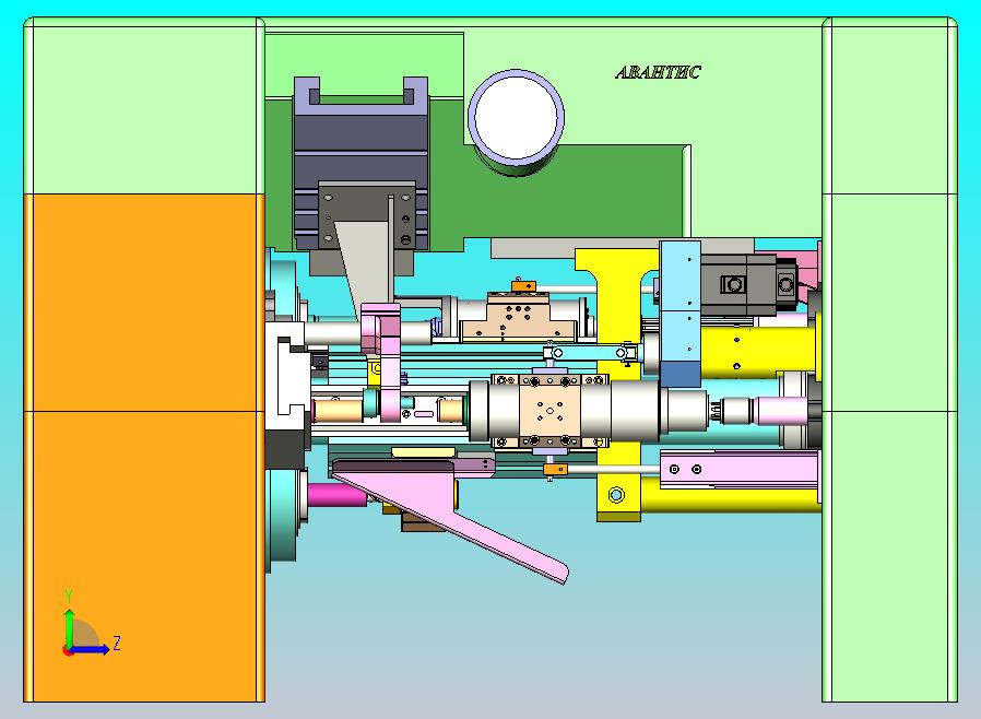 6轴自动车床（SW设计）