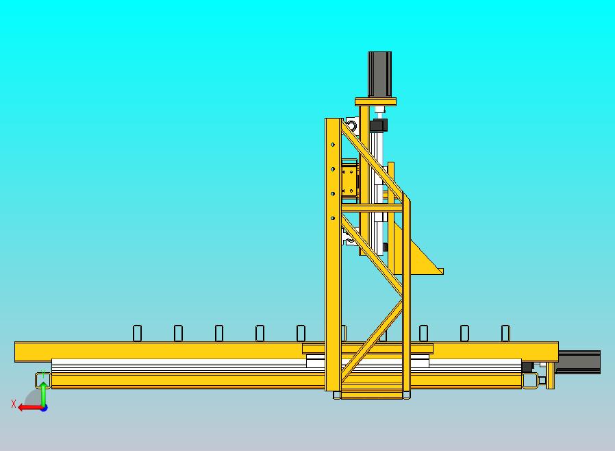 三轴数控刳刨机