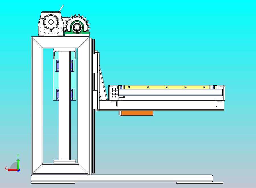 提升机（电动升降机）SW设计