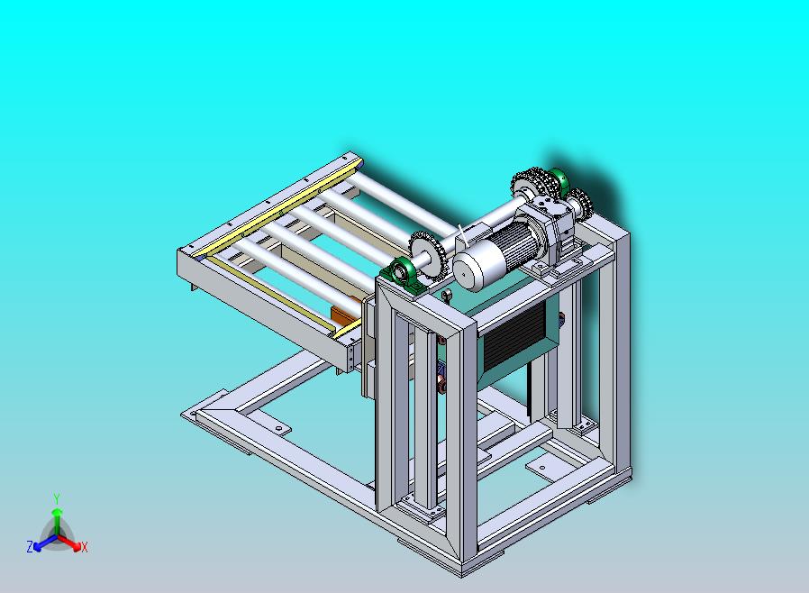 提升机（电动升降机）SW设计