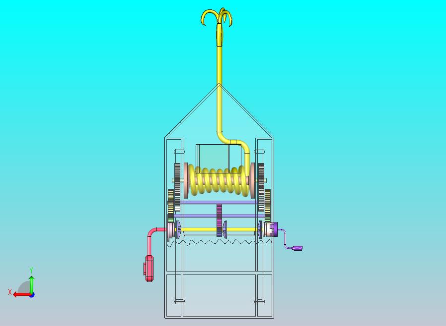 自动安全空降绳