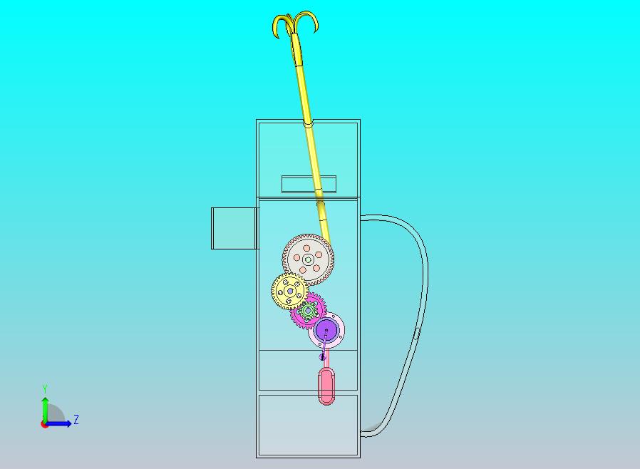 自动安全空降绳