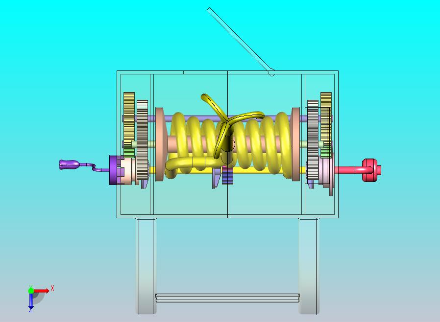 自动安全空降绳