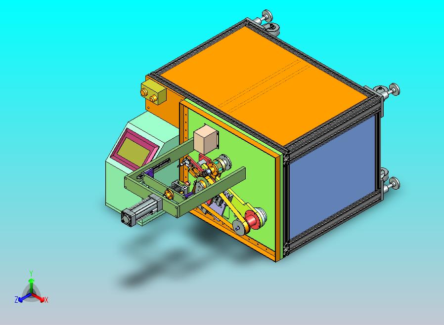 圆柱形产品抛光机