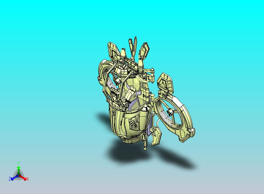 《虚幻竞技场3》轴突概念飞行器