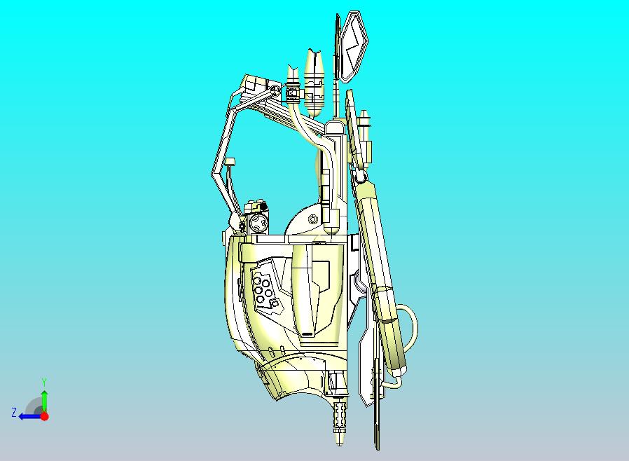 《虚幻竞技场3》轴突概念飞行器