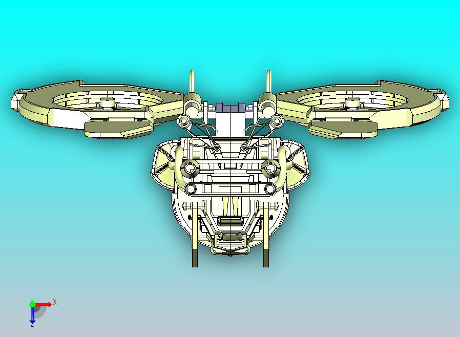 《虚幻竞技场3》轴突概念飞行器