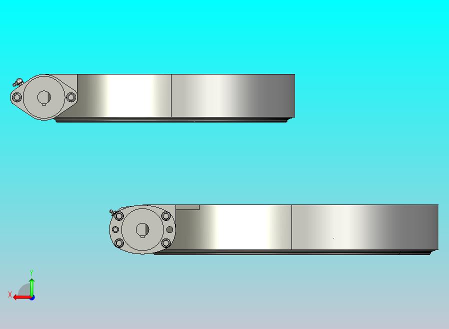 2款带整体蜗杆的带盖回转支承