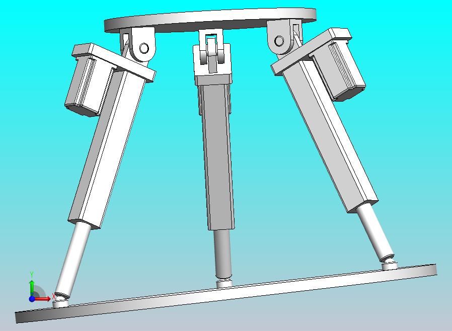 3-RPS并联机构设计
