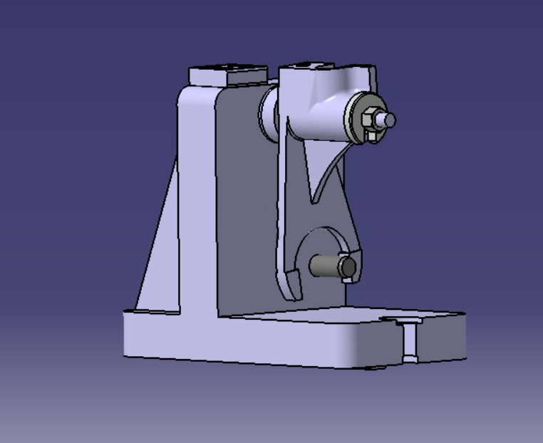CATIA拨叉夹具设计