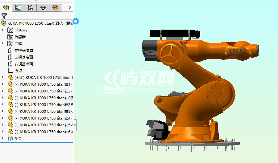 KUKA KR 1000 L750 titan机器人