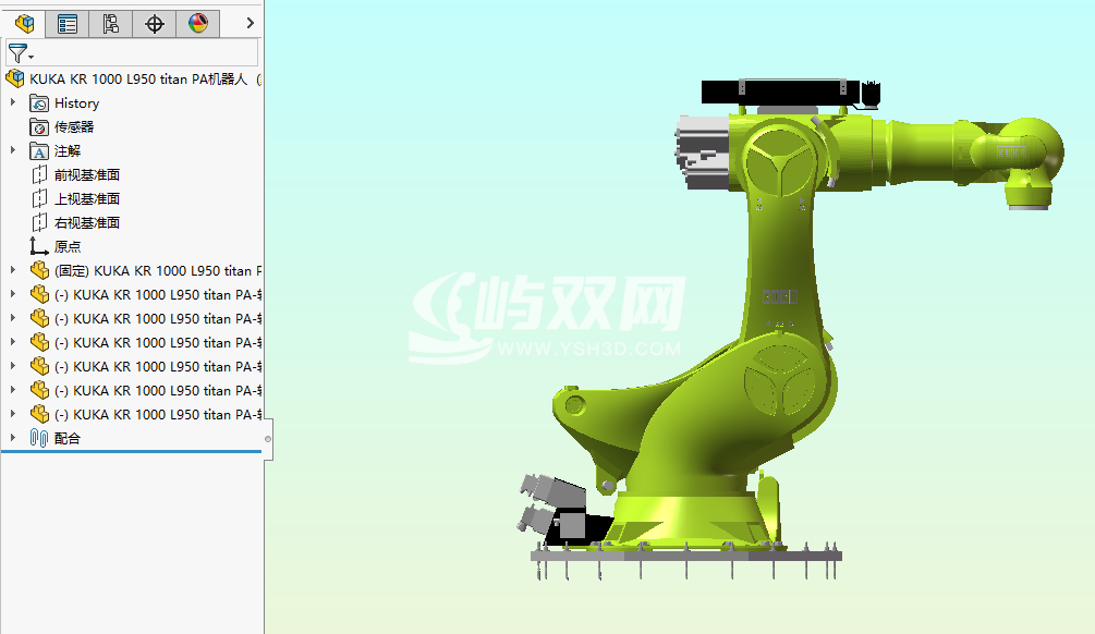 KUKA KR 1000 L950 titan PA机器人