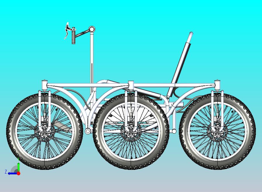 6轮驱动4轮转向轮椅