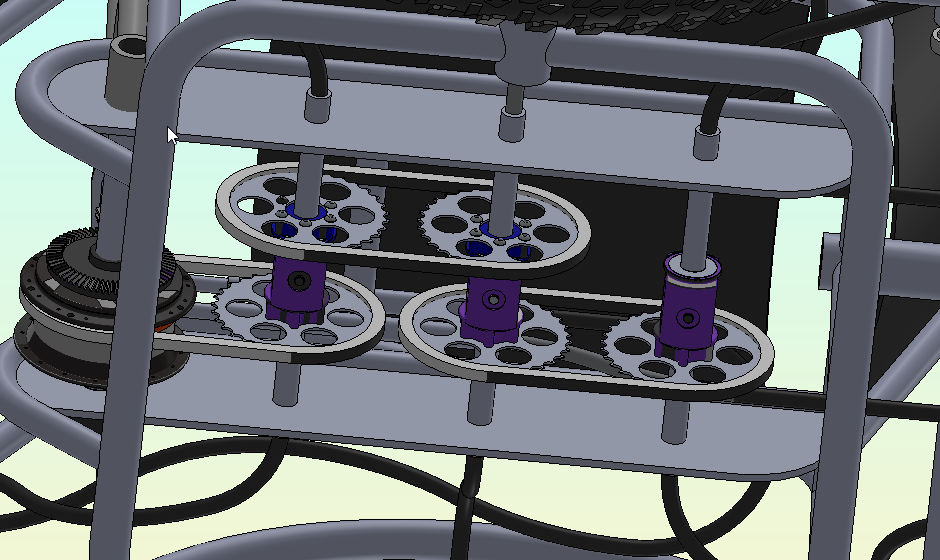 6轮驱动4轮转向轮椅