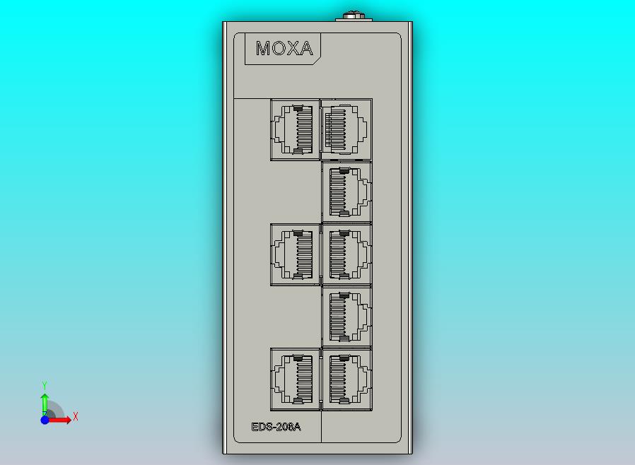 MOXA网络交换机EDS-208A