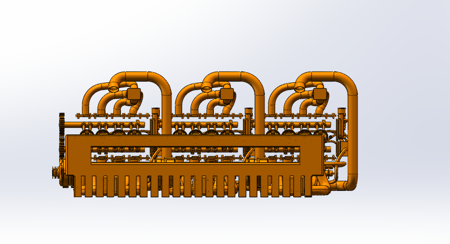 大型污水处理器现场