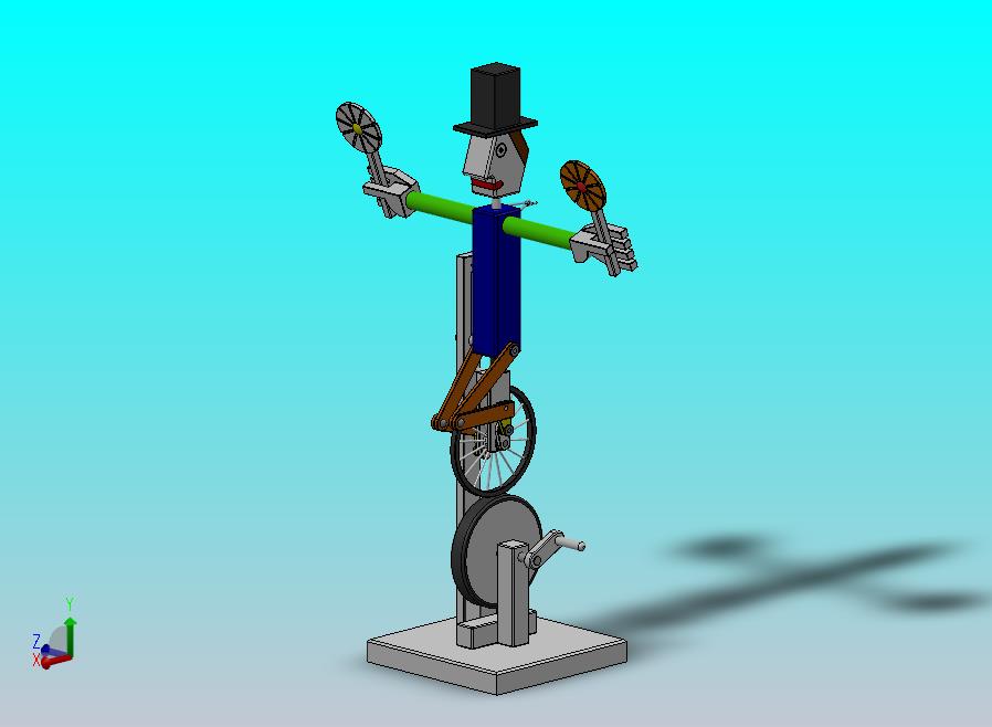 单自行车木制玩具