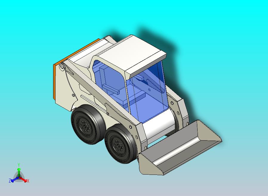 山猫S450滑移装载机