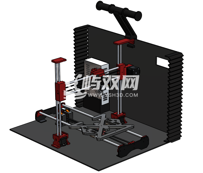 塑料热熔3D打印机