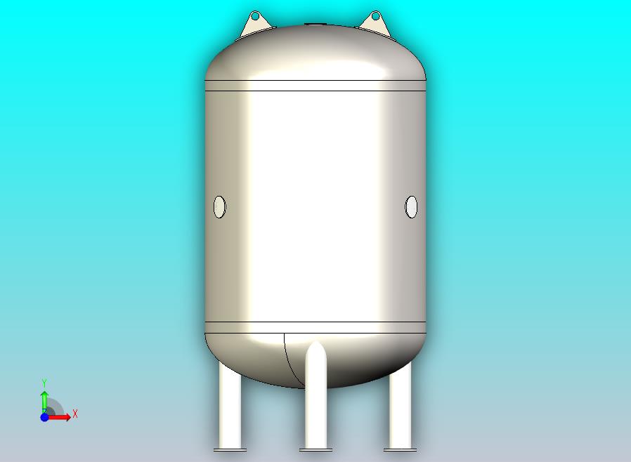 600升低温容器（三维+二维）