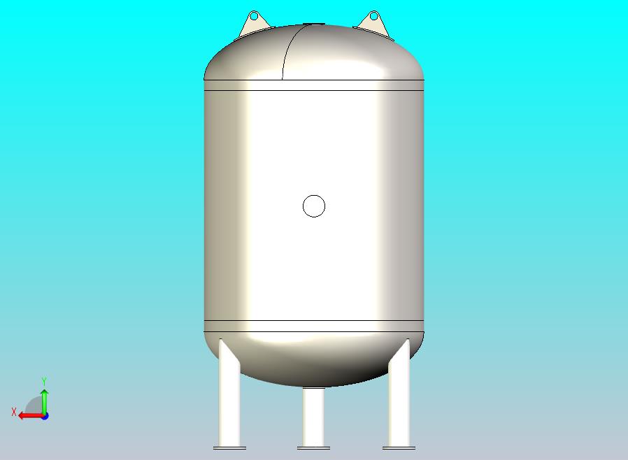 600升低温容器（三维+二维）