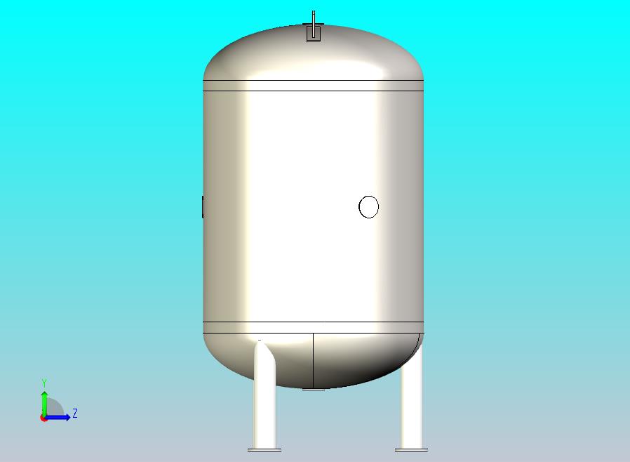 600升低温容器（三维+二维）