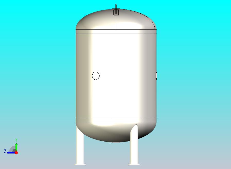 600升低温容器（三维+二维）