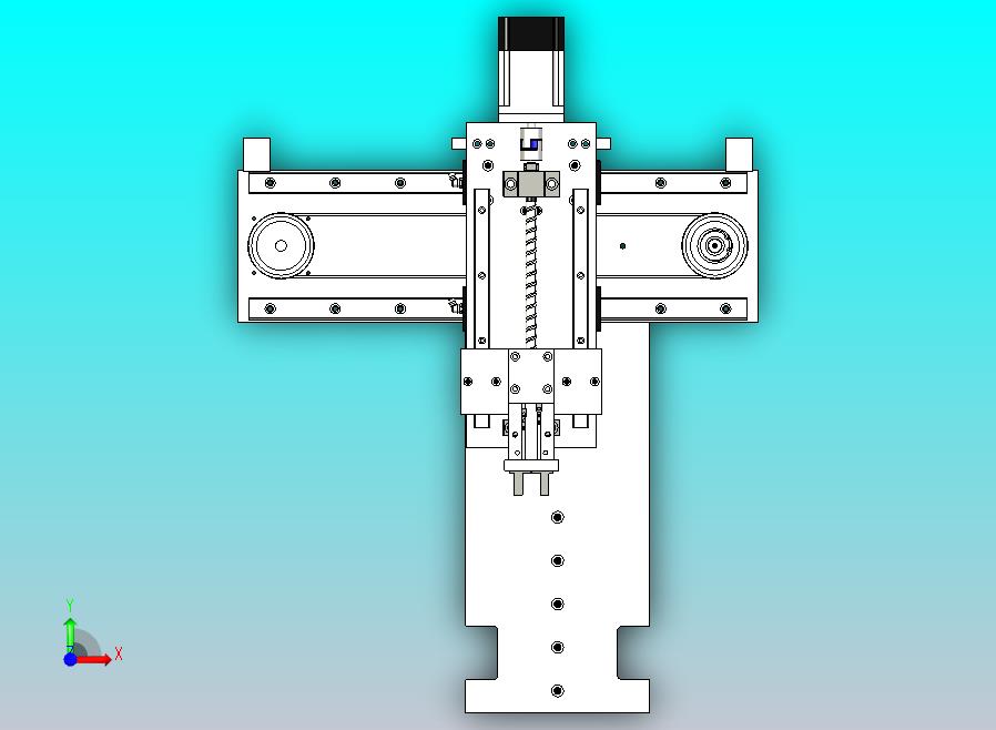 2轴二坐标拾放机械手